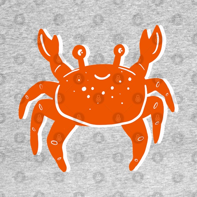 Happy Crab by Salty Siren Studios